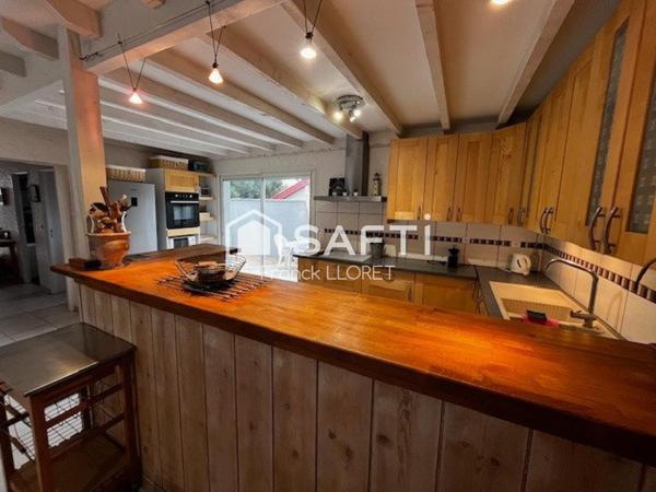 Hourtin plage maison 4 chambres, piscine