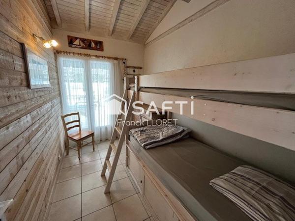 Hourtin plage maison 4 chambres, piscine