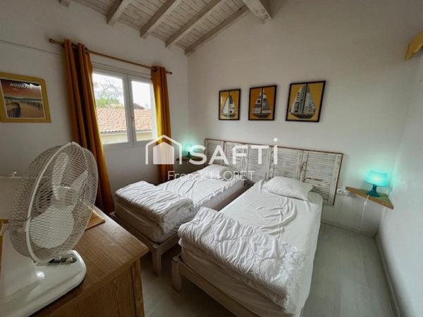 Hourtin plage maison 4 chambres, piscine