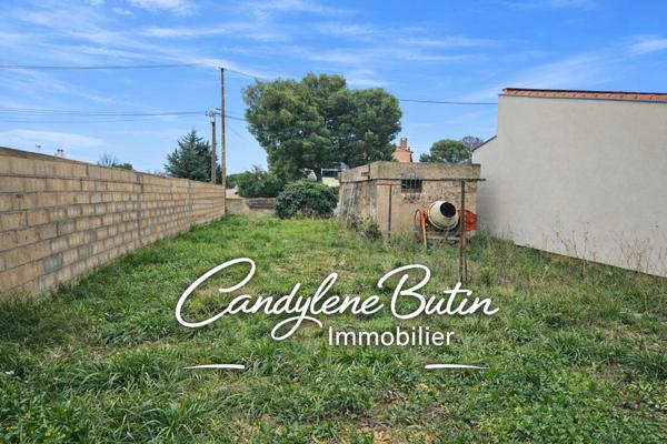 Béziers ,Terrain à bâtir 568 m² avec bâti existant ,Fort potentiel