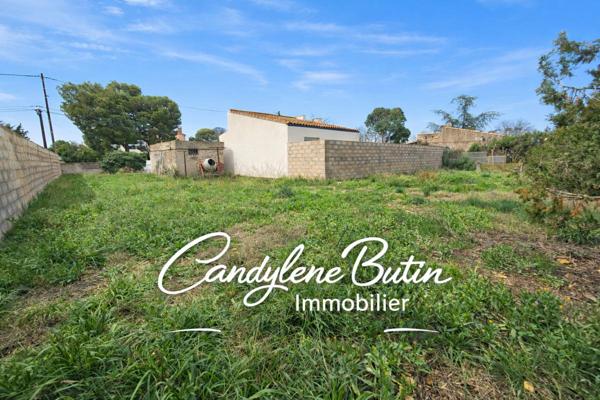 Béziers ,Terrain à bâtir 568 m² avec bâti existant ,Fort potentiel