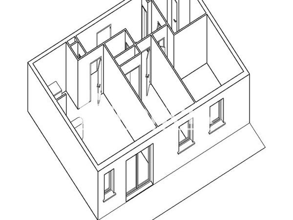 Location Appartement 3 pièces 64.44 m² - 11 RUE FARADAY Tours 37100
