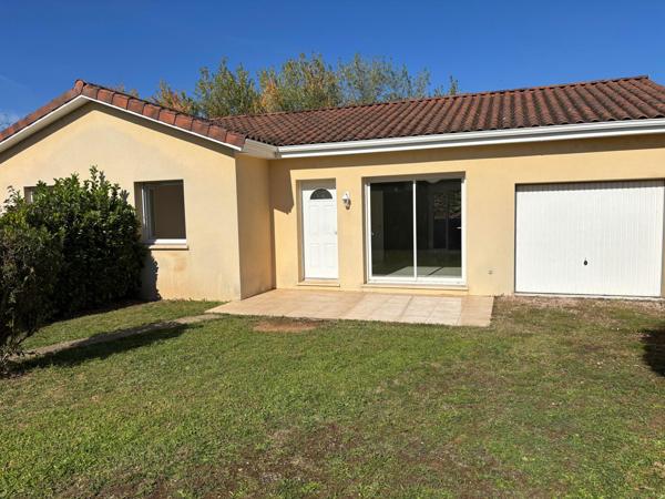 Le confort du  plain pied pour cette adorable  maison récente !