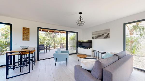 Villa 2 chambres avec terrasse proche de la plage