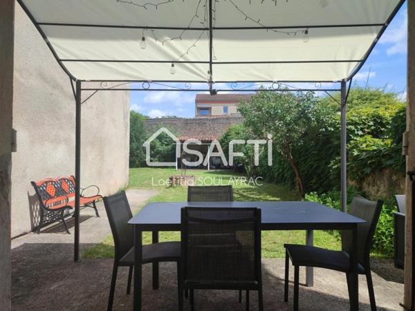 Maison de ville à l'Albinque avec garage et jardin!