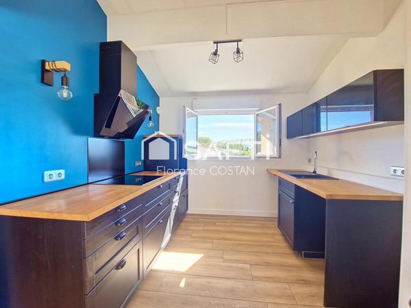 Appartement T3 de 57 m² avec terrasse et garage fermé – Dernier étage