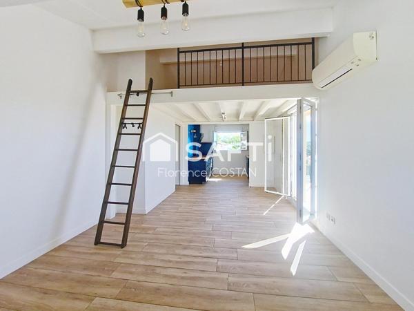 Appartement T3 de 57 m² avec terrasse et garage fermé – Dernier étage