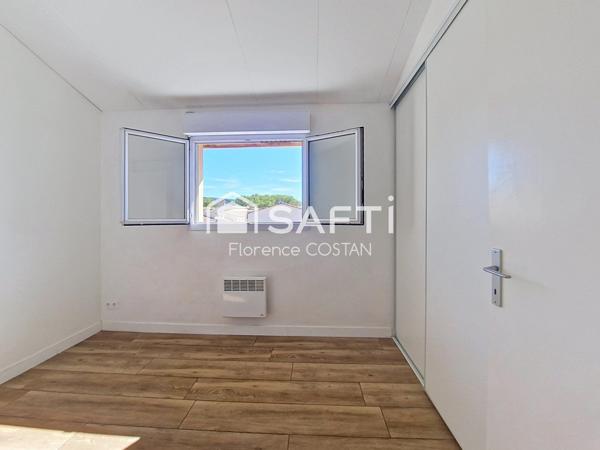 Appartement T3 de 57 m² avec terrasse et garage fermé – Dernier étage