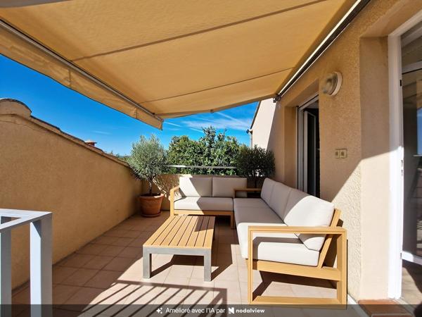 Appartement T3 de 57 m² avec terrasse et garage fermé – Dernier étage