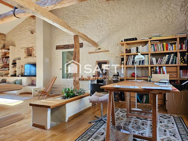 Corps de ferme rénové avec vue dégagée