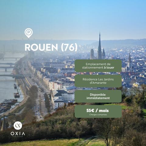 Emplacement de stationnement en sous-sol - Résidence sécurisée - ROUEN