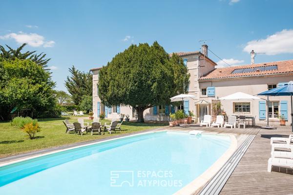 Caractère d’époque et potentiel d’accueil aux portes de la Charente-Maritime