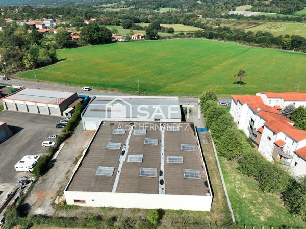 SAINT GAUDENS- LOCAL D’ACTIVITÉ / ENTREPÔT 1121 m²
