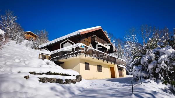Chalet jurassien plein sud avec vue ouverte