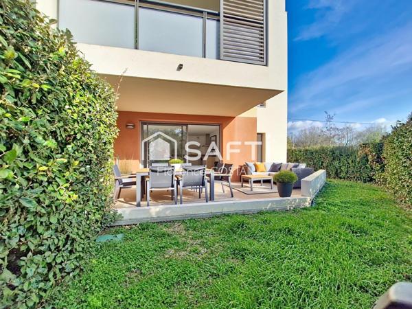 Appartement T3/T4 avec terrasse et jardinet dans résidence de standing