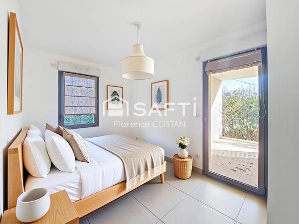 Appartement T3/T4 avec terrasse et jardinet dans résidence de standing