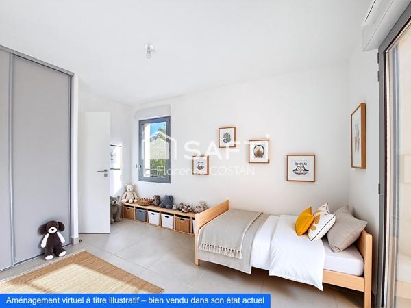 Appartement T3/T4 avec terrasse et jardinet dans résidence de standing