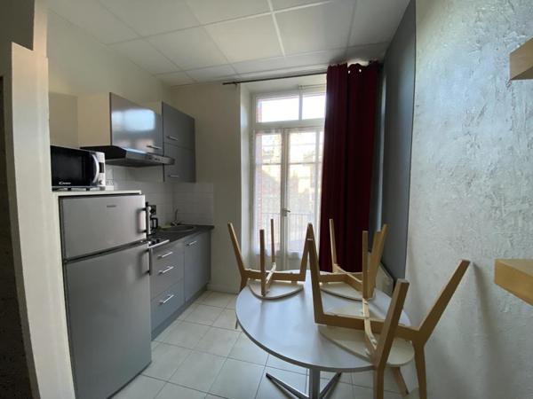 Studio meublé, proche de la gare