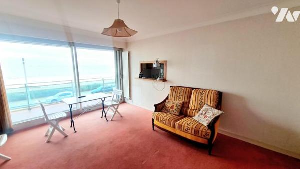 Appartement vue Mer / 2ch + bureau / 2 parkings + cave