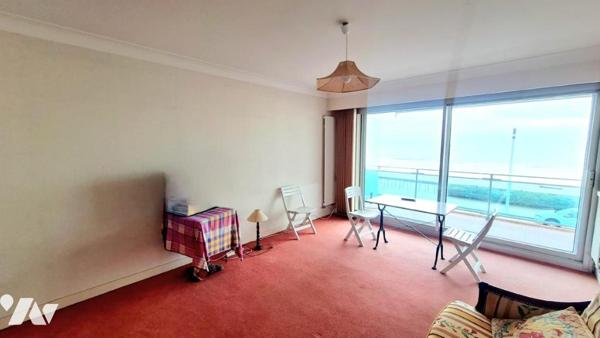 Appartement vue Mer / 2ch + bureau / 2 parkings + cave