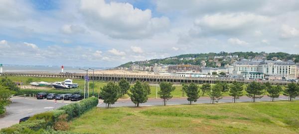 Ravissant studio, balcon et vue dégagée sur la mer