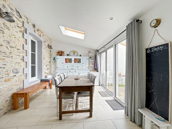 Maison de famille en bord de plage