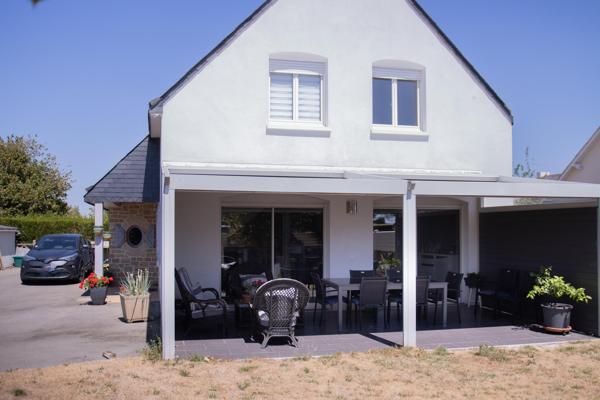 résidence secondaire, charmante maison clôturée, poêle à pellets.