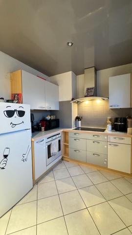 Appartement  4 pièce(s) 66.20 m² + cave , grenier et balcon