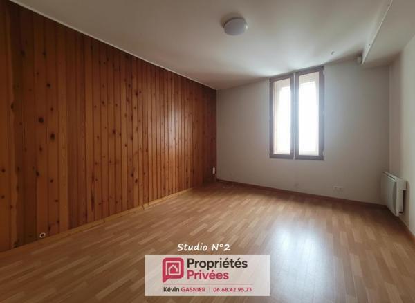 RUELLE SUR TOUVRE (16600) : Immeuble de rapport avec 4 logements + 1 local commercial