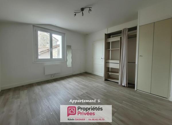 RUELLE SUR TOUVRE (16600) : Immeuble de rapport avec 4 logements + 1 local commercial