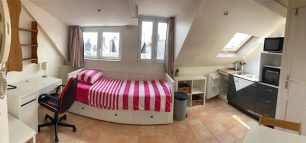 Rouen Vieux-Marché / Gare : Studio rénové de 17 m² avec vue panoramique et charges limitées !