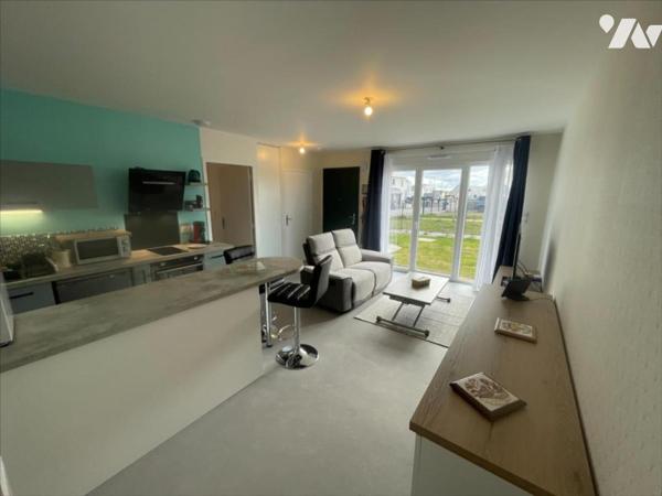 CAEN SUD APPARTEMENT 2 PIECES AVEC JARDIN DE 82M²