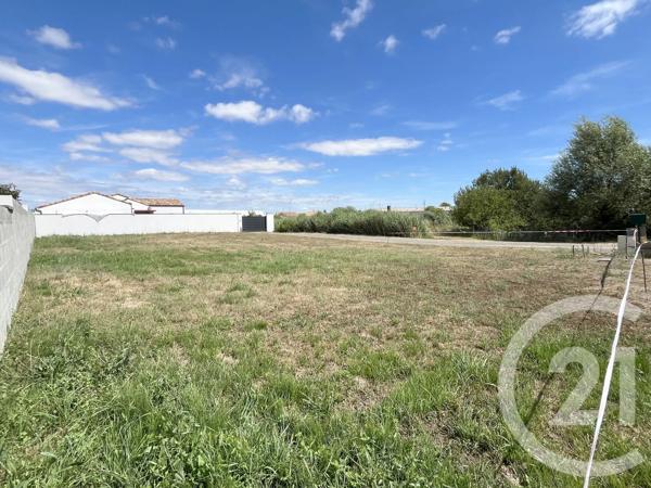 Terrain à vendre  619 m 2   ST HILAIRE DE RIEZ  - 85