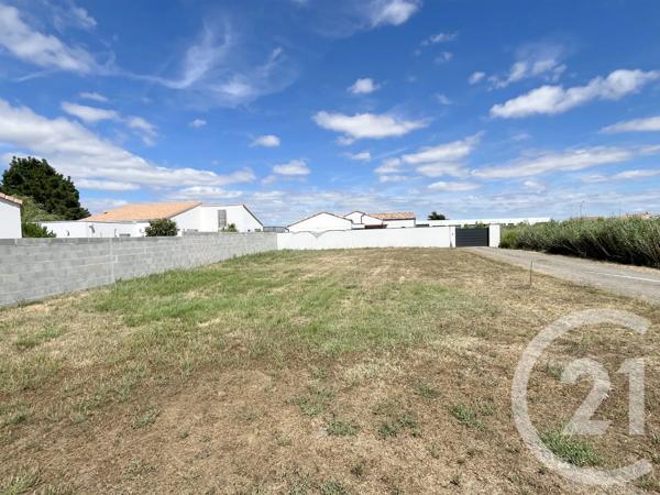Terrain à vendre  619 m 2   ST HILAIRE DE RIEZ  - 85