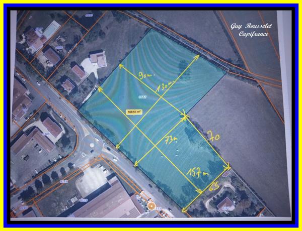 Terrain bâtissable à vendre  de 4520 m2 SEMUR EN AUXOIS (21)