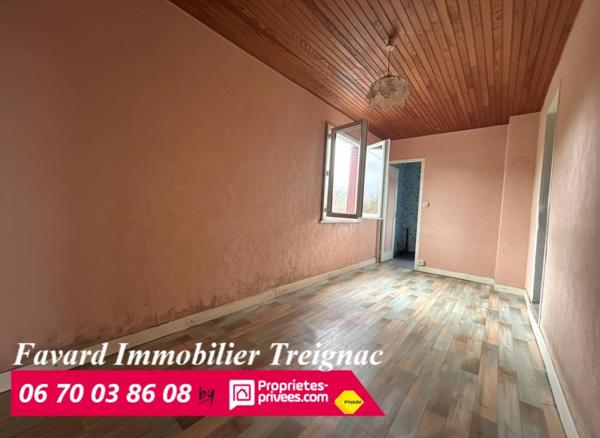 Maison à rénover, grand terrain constructible, secteur calme, 19370 Chamberet
