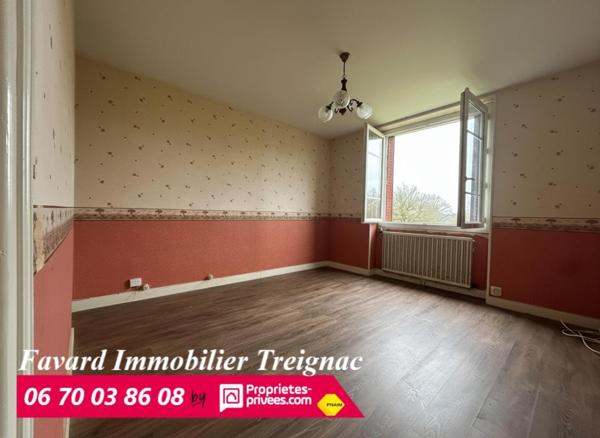 Maison à rénover, grand terrain constructible, secteur calme, 19370 Chamberet