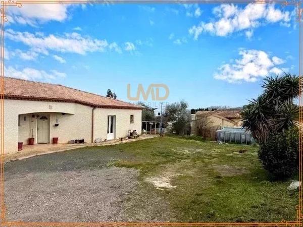 Villa contemporaine T4 de 116 m² de plain-pied à Paulhan (34230)