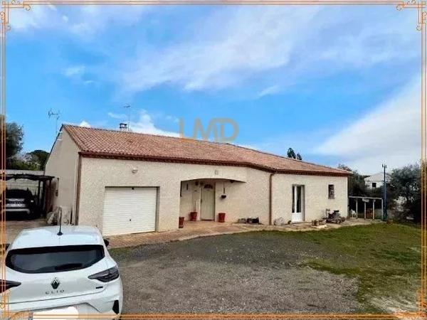 Villa contemporaine T4 de 116 m² de plain-pied à Paulhan (34230)