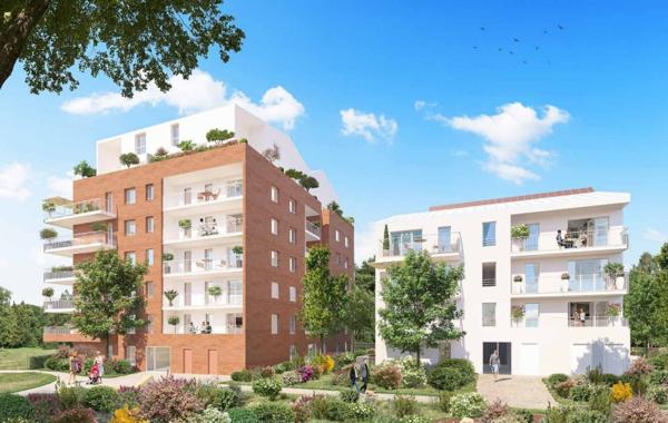 Toulouse (31400) APPARTEMENT T3 AVEC TERRASSE
