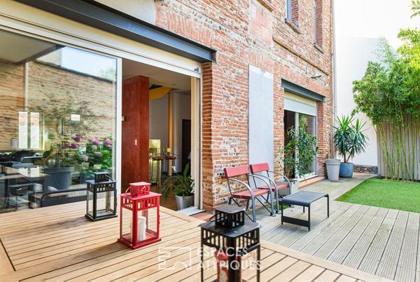 Maison de ville avec jardin à Saint-Cyprien