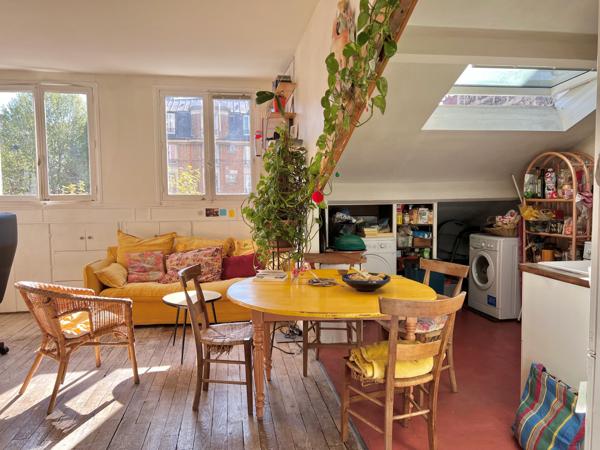 Paris (75020) Charmant appartement familial au 3ème et dernier étage !