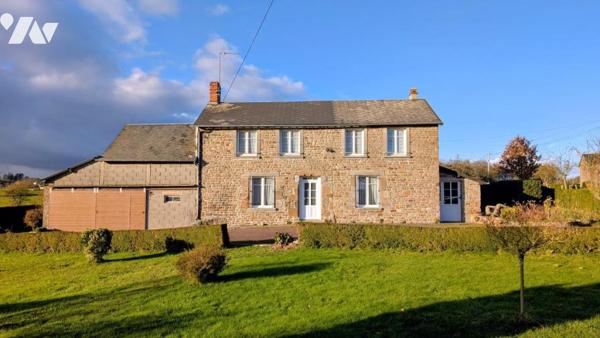 Maison en pierre à vendre avec 3,8 hectares de terrain