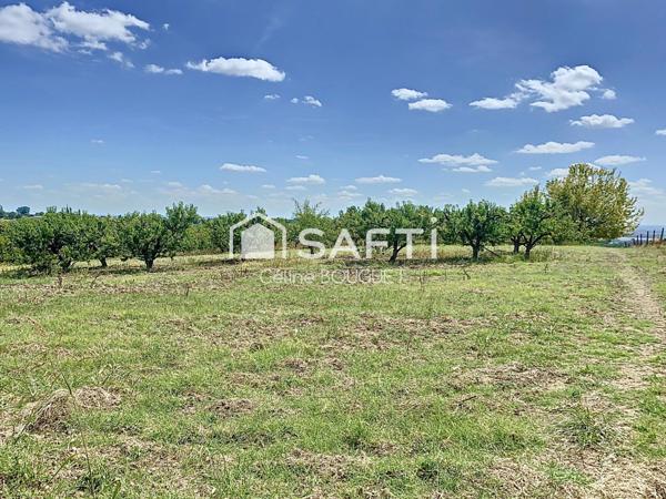 Terrain à bâtir avec vue dégagée