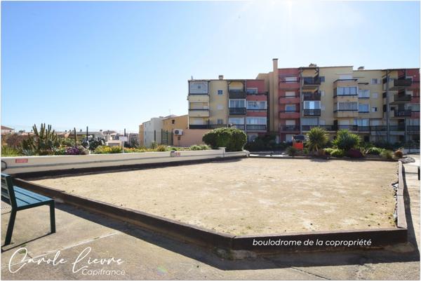 Studio 19 m² avec terrasse - Résidence avec ascenseur, piscine, terrain de tennis, boulodrome