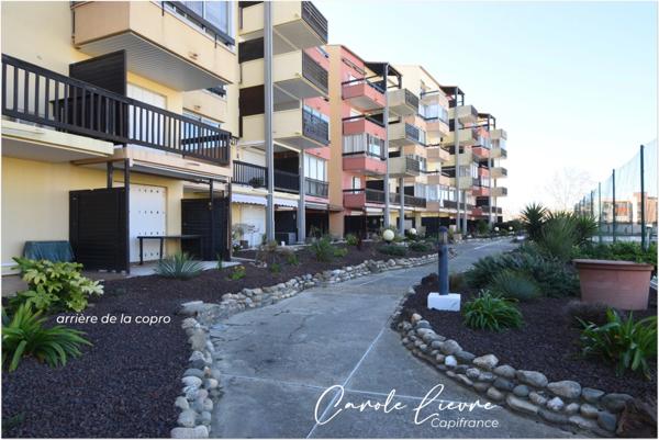 Studio 19 m² avec terrasse - Résidence avec ascenseur, piscine, terrain de tennis, boulodrome