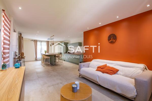 Maison 2 Chambres + Suite, Garage Double, au calme