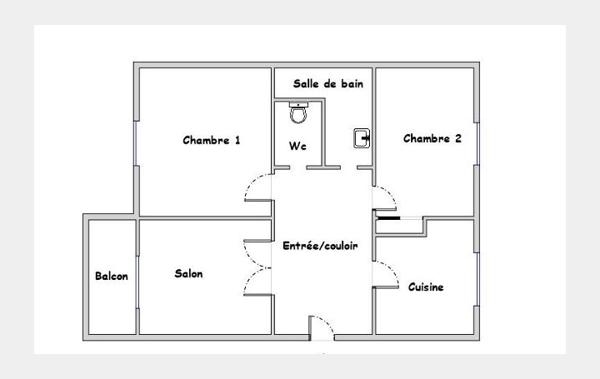 Vente Appartement P3 Venissieux   