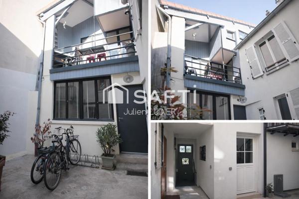 maison loft 3 niveaux, beaux volumes, quartier prisé