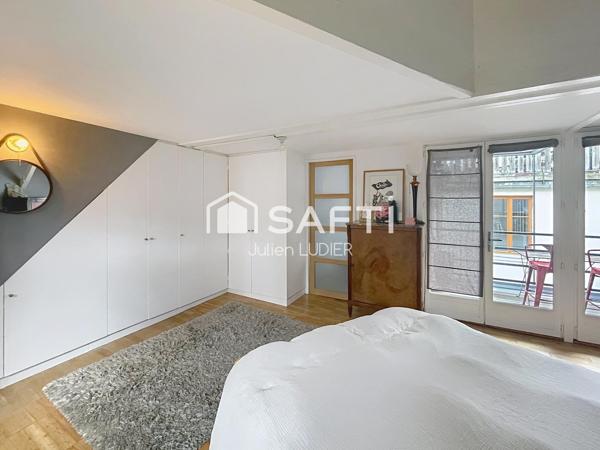maison loft 3 niveaux, beaux volumes, quartier prisé